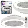 PLAFON WENTYLATOR SUFITOWY WIATRAK LAMPA LED 50cm APLIKACJA BLUETOOTH 3CCT-5904703019145