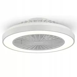PLAFON WENTYLATOR SUFITOWY WIATRAK LAMPA LED 50cm APLIKACJA BLUETOOTH 3CCT-5904703019145
