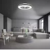 PLAFON WENTYLATOR SUFITOWY WIATRAK LAMPA LED 50cm APLIKACJA BLUETOOTH 3CCT-5904703019145