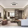 PLAFON WENTYLATOR SUFITOWY WIATRAK LAMPA LED 50cm APLIKACJA BLUETOOTH 3CCT-5904703019145