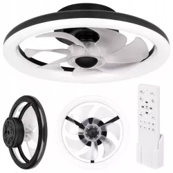 Plafon LED z WENTYLATOREM lampa wisząca sufitowa 40cm NATYNKOWY-5904703019138