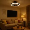 Plafon LED z WENTYLATOREM lampa wisząca sufitowa 40cm NATYNKOWY-5904703019138