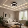 Plafon LED z WENTYLATOREM lampa wisząca sufitowa 40cm NATYNKOWY-5904703019138