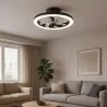Plafon LED z WENTYLATOREM lampa wisząca sufitowa 40cm NATYNKOWY-5904703019138