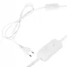 Lampa Stojąca Podłogowa LED biała 145cm Do Czytania E27 regulowana DREWNO-5904703022657