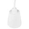 Lampa Stojąca Podłogowa LED biała 145cm Do Czytania E27 regulowana DREWNO-5904703022657