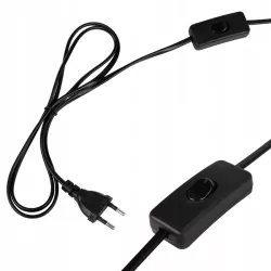 Lampa Stojąca Podłogowa LED czarna 145cm Do Czytania E27 regulowana DREWNO-5904703022664