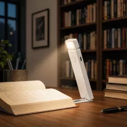 LAMPKA DO CZYTANIA KSIĄŻEK LED NOCNA BIURKOWA BEZPRZEWODOWA USB Z KLIPSEM-5904703029199