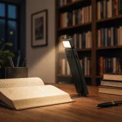 LAMPKA DO CZYTANIA KSIĄŻEK LED NOCNA BIURKOWA BEZPRZEWODOWA USB Z KLIPSEM-5904703029182