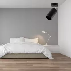 LVT Kinkiet Bardo LED GU10 Czarny Mat Chrom Reflektor Ruchomy Nowoczesny-5908263384712