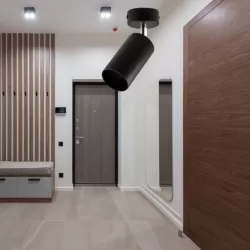 LVT Kinkiet Bardo LED GU10 Czarny Mat Chrom Reflektor Ruchomy Nowoczesny-5908263384712