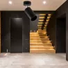 LVT Kinkiet Bardo LED GU10 Czarny Mat Chrom Reflektor Ruchomy Nowoczesny-5908263384712