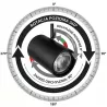 Lampa sufitowa HALOGENOWA kinkiet OPRAWA LED reflektor SPOT 2x GU10-5908263384729