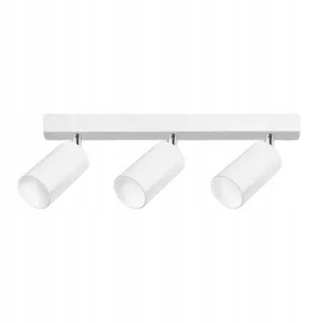 LVT Kinkiet Bardo LED GU10 Biały Chrom Nowoczesny Reflektor Potrójny 45cm-5908263386433