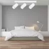 LVT Kinkiet Bardo LED GU10 Biały Chrom Nowoczesny Reflektor Potrójny 45cm-5908263386433