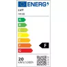 Naświetlacz LED SMD Tiga  20W 4500K Czarny PIR-5908263384651