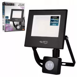 HALOGEN LED z czujnikiem ruchu naświetlacz lampa 30W 4500K ZEWNĘTRZNY IP65-5908263384668
