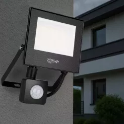 HALOGEN LED z czujnikiem ruchu naświetlacz lampa 30W 4500K ZEWNĘTRZNY IP65-5908263384668