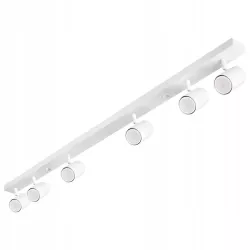 Lampa sufitowa HALOGENOWA kinkiet OPRAWA LED reflektor SPOT 6x GU10 biały-5908263386457