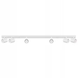 Lampa sufitowa HALOGENOWA kinkiet OPRAWA LED reflektor SPOT 6x GU10 biały-5908263386457