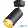 Oprawa halogenowa LED GU10 sufitowa SPOT LAMPA KINKIET REFLEKTOR złota-5908263386747