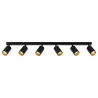 Lampa sufitowa Oprawa halogenowa 6x E27 LED Kinkiet ruchomy złoty-5908263386785