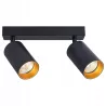 Lampa sufitowa Oprawa halogenowa 2x E27 LED Kinkiet ruchomy złoty-5908263386754