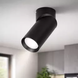 Oprawa Natynkowa Kinkiet Lampa Halogenowa Tuba LED GU10 ruchoma spot-5908263386709