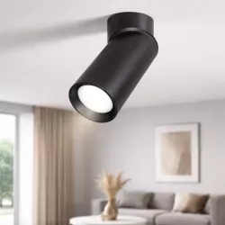 Oprawa Natynkowa Kinkiet Lampa Halogenowa Tuba LED GU10 ruchoma spot-5908263386709