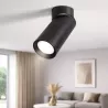 Oprawa Natynkowa Kinkiet Lampa Halogenowa Tuba LED GU10 ruchoma spot-5908263386709
