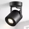 Oprawa Natynkowa Halogenowa Tuba LED GU10 ruchoma spot sufitowa czarna-5908263388475