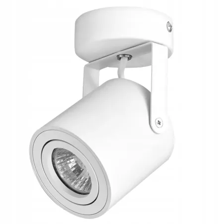 Oprawa Natynkowa Halogenowa Tuba LED GU10 ruchoma spot sufitowa biała-5908263388468