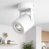 Oprawa Natynkowa Halogenowa Tuba LED GU10 ruchoma spot sufitowa biała-5908263388468