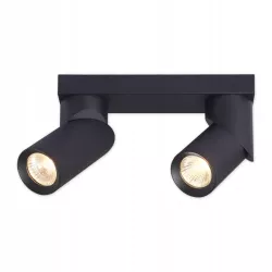 Oprawa Natynkowa Kinkiet Lampa Halogenowa Tuba LED 2x GU10 ruchoma spot-5908263386716
