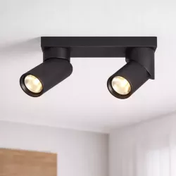 Oprawa Natynkowa Kinkiet Lampa Halogenowa Tuba LED 2x GU10 ruchoma spot-5908263386716