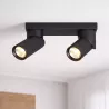 Oprawa Natynkowa Kinkiet Lampa Halogenowa Tuba LED 2x GU10 ruchoma spot-5908263386716