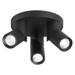 Oprawa Natynkowa Kinkiet Lampa Halogenowa Tuba LED 3x GU10 ruchoma spot-5903002032589