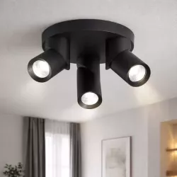 Oprawa Natynkowa Kinkiet Lampa Halogenowa Tuba LED 3x GU10 ruchoma spot-5903002032589