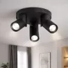 Oprawa Natynkowa Kinkiet Lampa Halogenowa Tuba LED 3x GU10 ruchoma spot-5903002032589