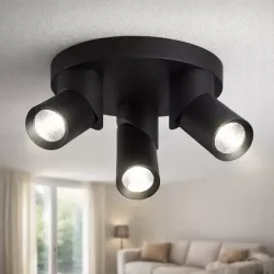 Oprawa Natynkowa Kinkiet Lampa Halogenowa Tuba LED 3x GU10 ruchoma spot-5903002032589
