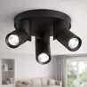 Oprawa Natynkowa Kinkiet Lampa Halogenowa Tuba LED 3x GU10 ruchoma spot-5903002032589