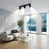 Oprawa Natynkowa Kinkiet Lampa Halogenowa Tuba LED 3x GU10 ruchoma spot-5908263386723
