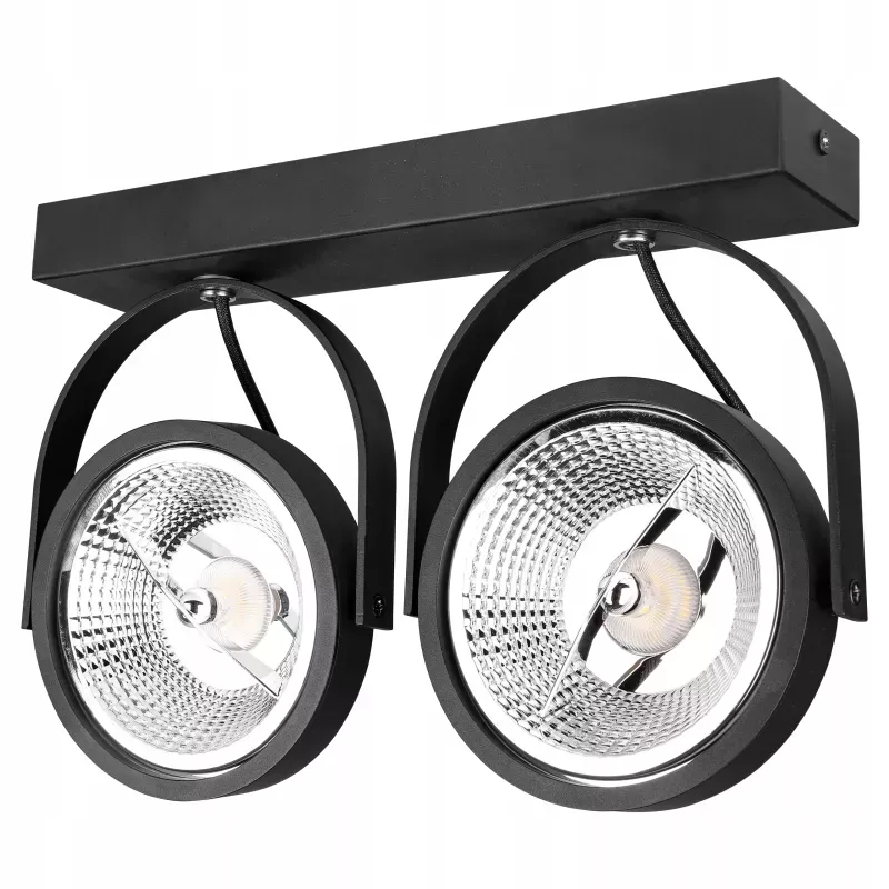 Lampa sufitowa HALOGENOWA kinkiet OPRAWA LED reflektor SPOT 2x AR111 GU10-5904703001867