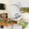 KINKIET RUCHOMY OPRAWA HALOGENOWA LED GU10 SUFITOWA SPOT LAMPA-5904703004165