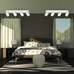 KINKIET RUCHOMY OPRAWA HALOGENOWA LED GU10 SUFITOWA SPOT LAMPA-5904703004165