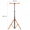 Lampa na stojaku Masterled szara LED regulowana wysokość-5904703012436