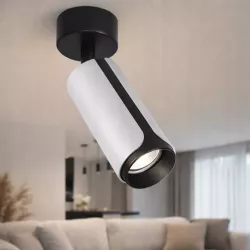 Oprawa Natynkowa Kinkiet Lampa Halogenowa Tuba LED GU10 ruchoma spot-5904703010098
