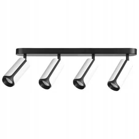 Oprawa Natynkowa Kinkiet Lampa Halogenowa Tuba LED 4x GU10 ruchoma spot-5904703010135