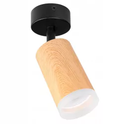 Lampa sufitowa kinkiet OPRAWA HALOGENOWA GU10 LED SPOT DREWNIANA RUCHOMA-5904703013624