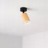 Lampa sufitowa kinkiet OPRAWA HALOGENOWA GU10 LED SPOT DREWNIANA RUCHOMA-5904703013624